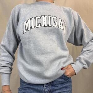 Vintage Michigan Sweatshirt – Ultra Sweats – Made in USA (L)